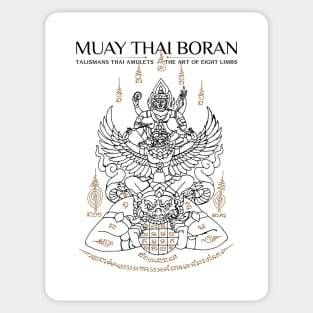 Muay Thai Sak Yant Tattoo The Garuda Sticker